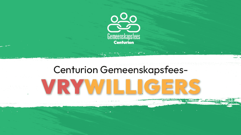 Centurion Gemeenskapsfees-vrywilligers
